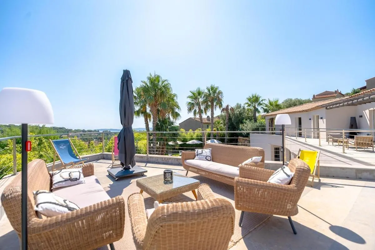 Magnificent Villa, Heated Pool, Air Cond, Sea View Sainte-Maxime Francia