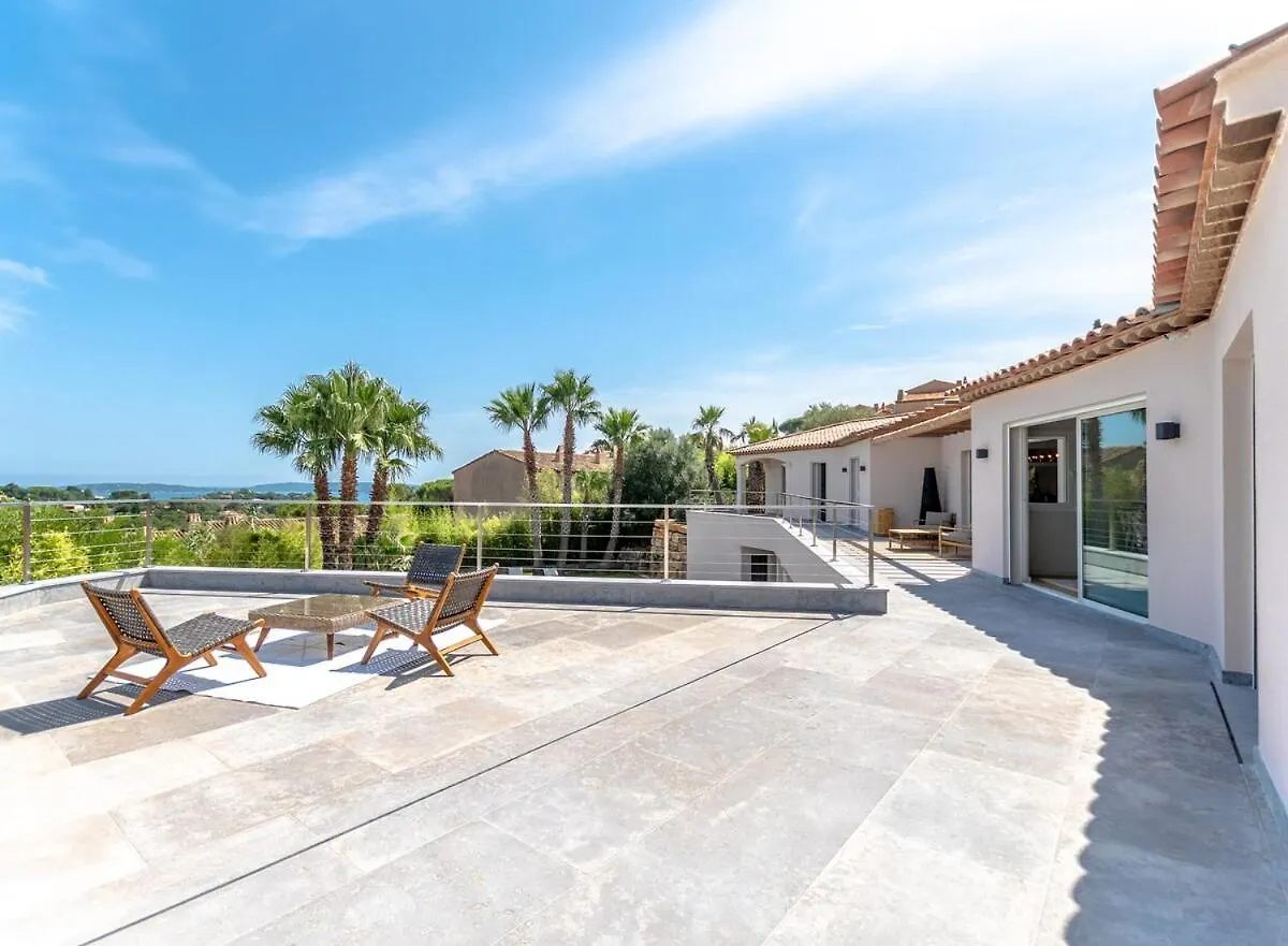 Villa Magnificent Villa, Heated Pool, Air Cond, Sea View Sainte-Maxime