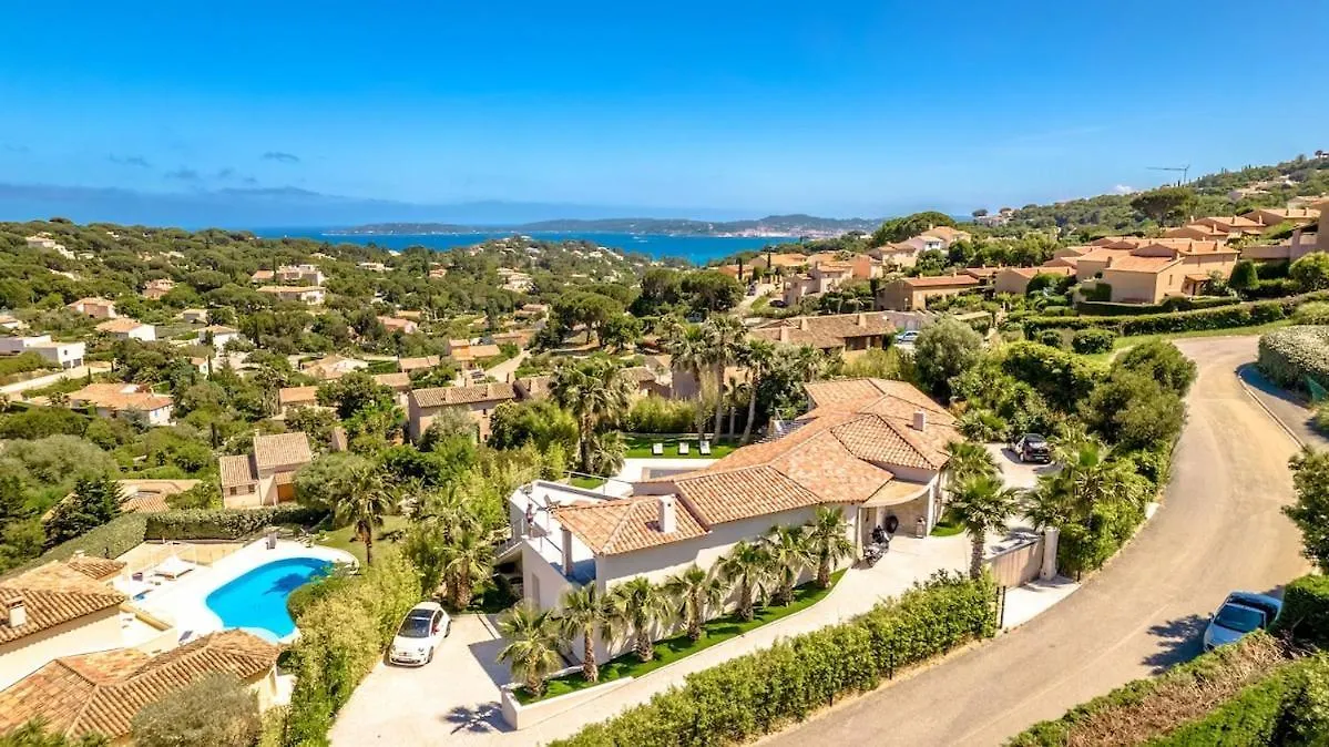 Magnificent Villa, Heated Pool, Air Cond, Sea View サント・マキシム 0*,  フランス